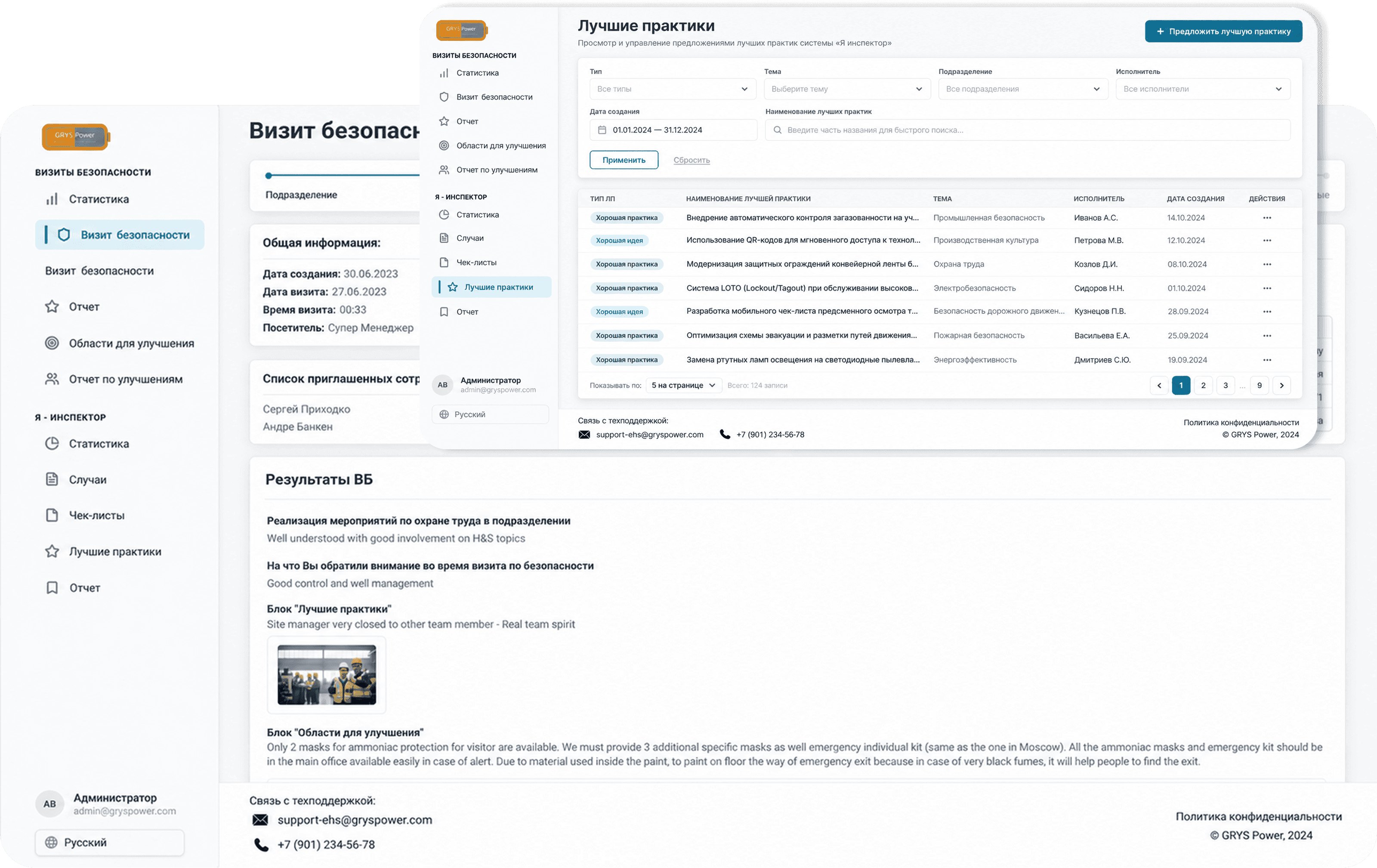GRYS Power: платформа для управления промышленной безопасностью